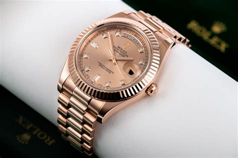 218235 rolex history|Rolex everose day date.